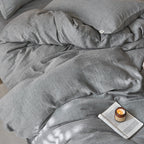 Japanese-style Cotton Double-layer Wrinkle Yarn Four-piece bedding